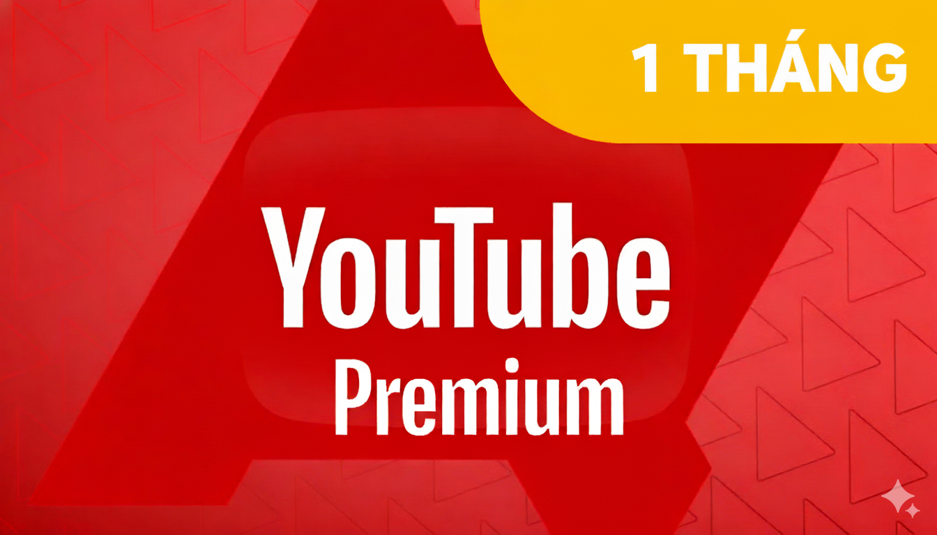 Youtube Premium - 1 Tháng